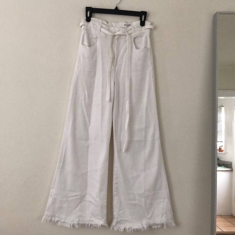 White beach funk flare - frame denim